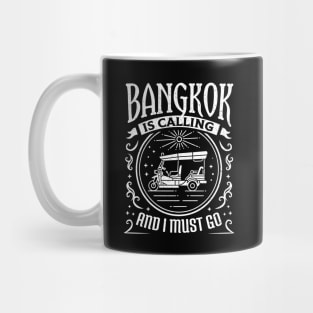 Bangkok Is Calling Tuk Tuk Mug